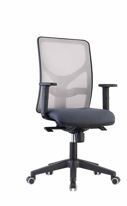/ Y10 The Y10 range of task chairs offers ergonomic support with a synchronous mechanism and adjustable lumbar support built into the high netting backrest.