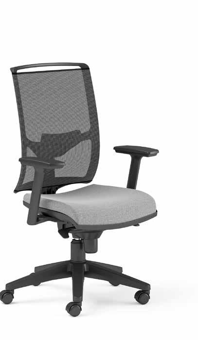 / EMOTION II These sleek executive chairs have upholstered, curved seats that ensure hours of