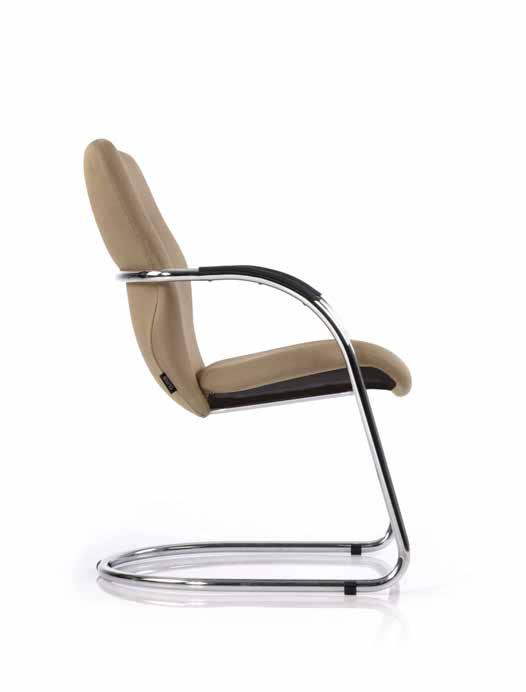 / BODYVIBE The design of the Bodyvibe range moves beyond modern minimalism with the introduction of an ergonomically contoured backrest that offers greatly improved lumbar support and takes comfort