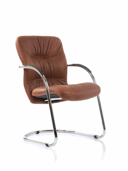 / BODYFORM ROUCHE The design of the Bodyform range moves beyond modern minimalism with the introduction of an ergonomically contoured backrest that offers greatly improved lumbar support and takes