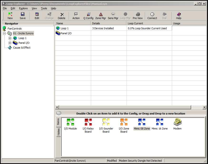 9 Configuration Mimic panels are configured using the Loop Explorer configuration programme (version 4.9 or above).