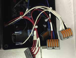 (5x) 44 Zip tie wires in locations
