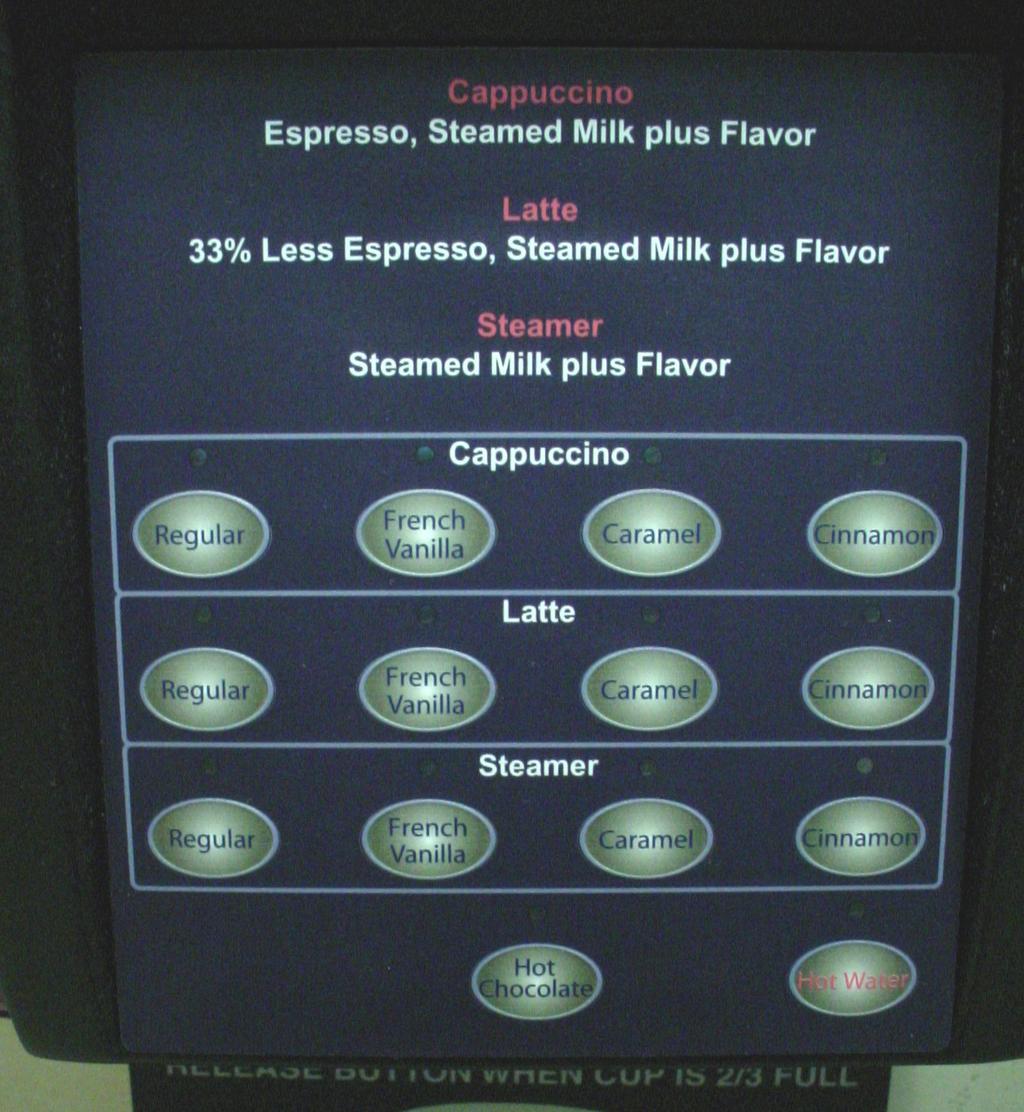 PROGRAMMING THE DISPENSER (Cont.) BEVERAGES The IMIX-4 unit has 4 programmable dispense switches.