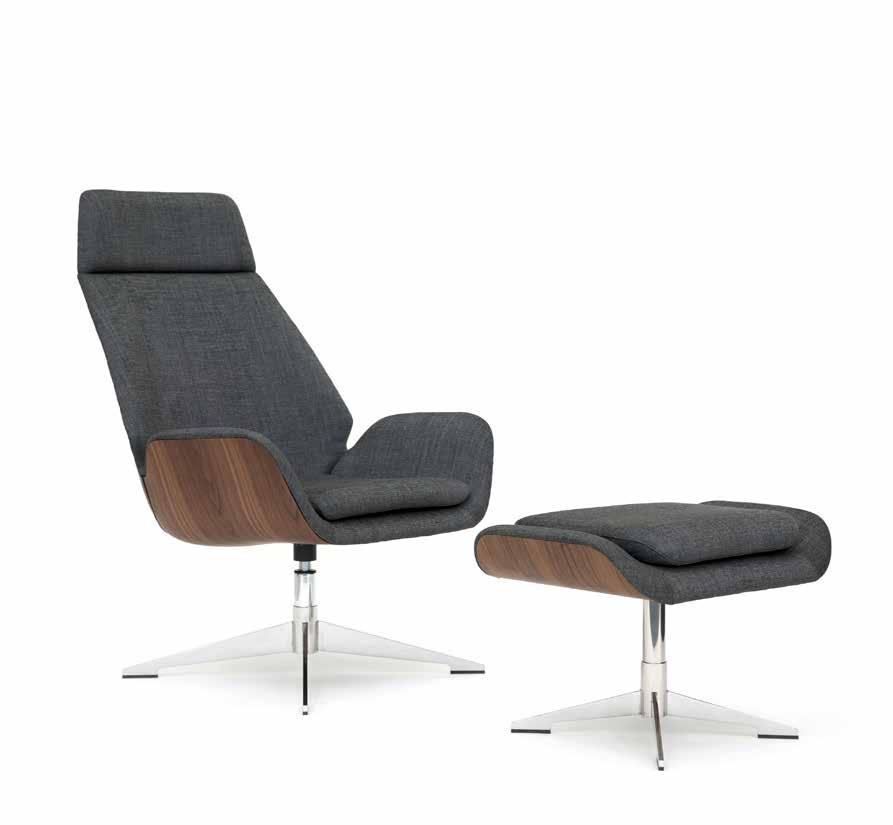 Conexus Series Filling the void between task and lounge, Conexus, designed by Michael Vanderbyl, provides a comfortable and modern seating solution for collaborative work environments and traditional