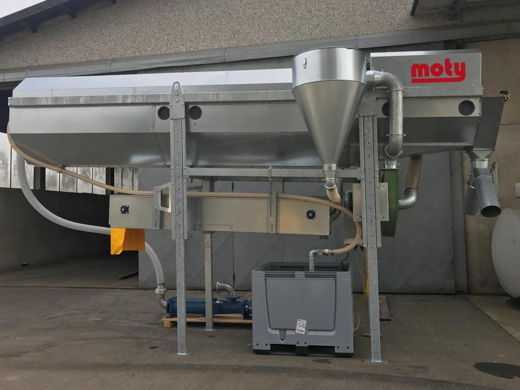 KEW 5000 pumpkin seed washing machine TECHNICAL DATA Performance: approx. 4.000 kg/h Connection voltage: approx. 10 kw 400 V/32A Washing drum: length 5.