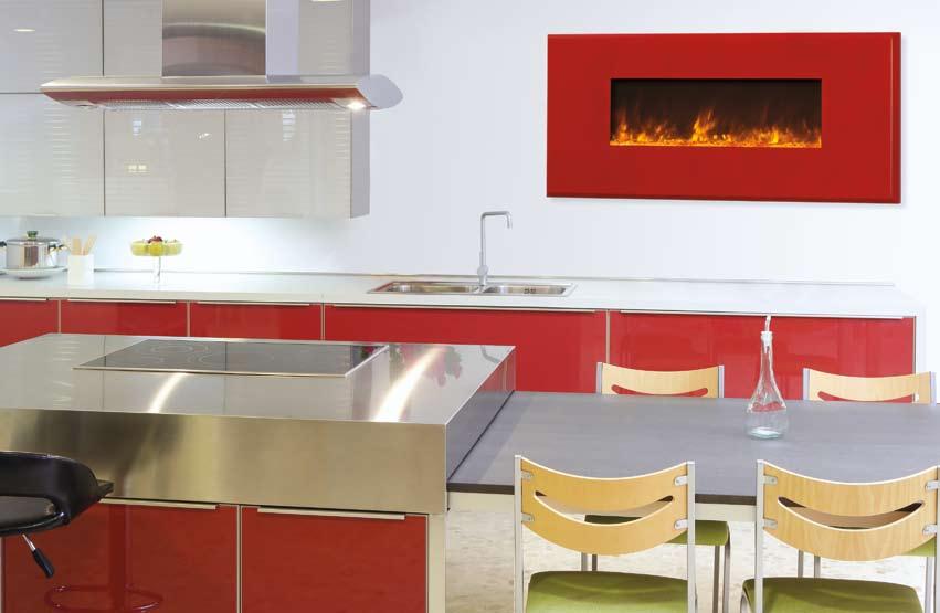 BLT-IN-62 Electric Fireplace shown with