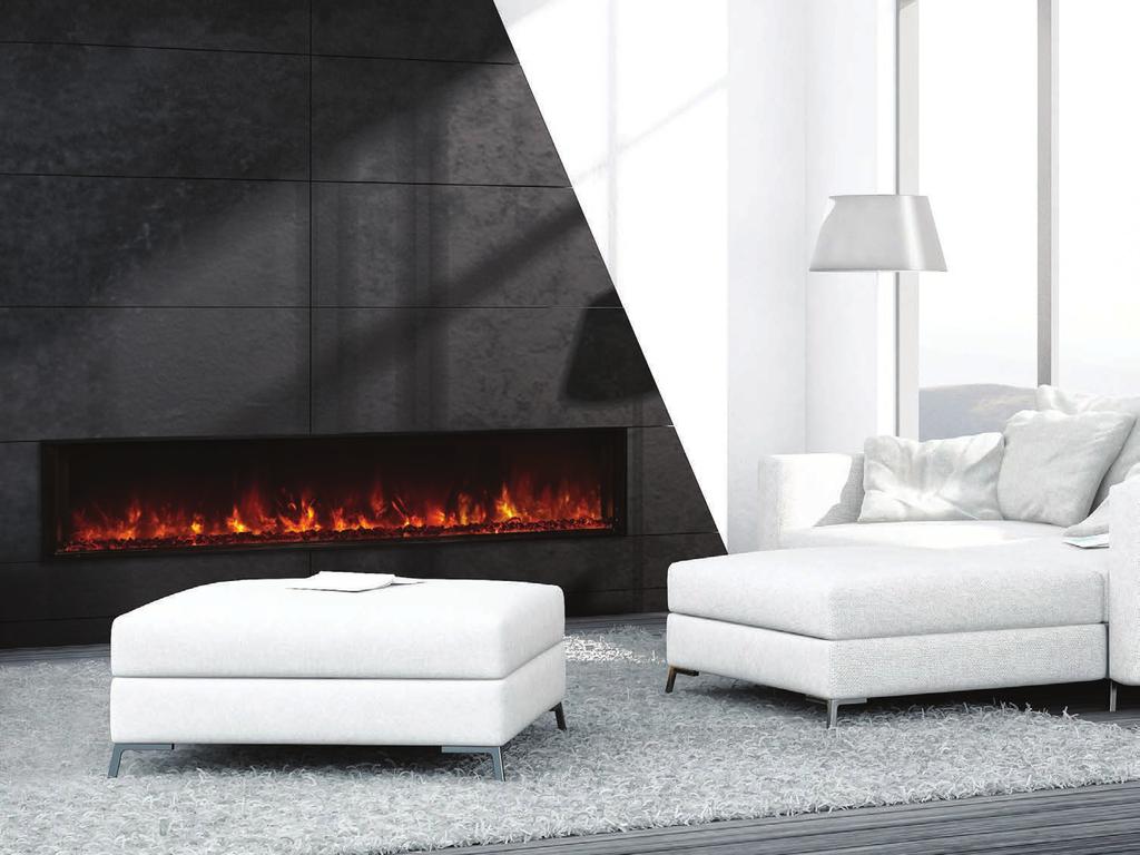 LANDSCAPE FULLVIEW 2 SERIES Built-in Clean Face Electric Fireplace The Landscape FullView 2 built-in electric fireplace is the first of its kind creating a perfect substitute for a linear gas
