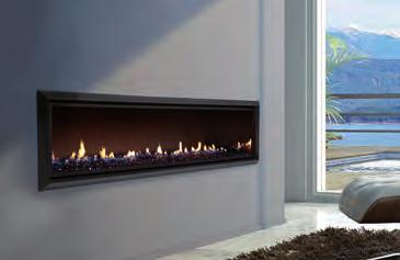 SINGLE SIDED IN WALL OPTION Not all of us need a double sided fireplace, and in