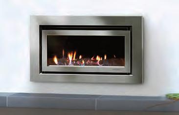 days. IBSeries METALLIC SILVER QUADRATO IB850 The IB850, whilst narrower than the IB1100, is still a fireplace