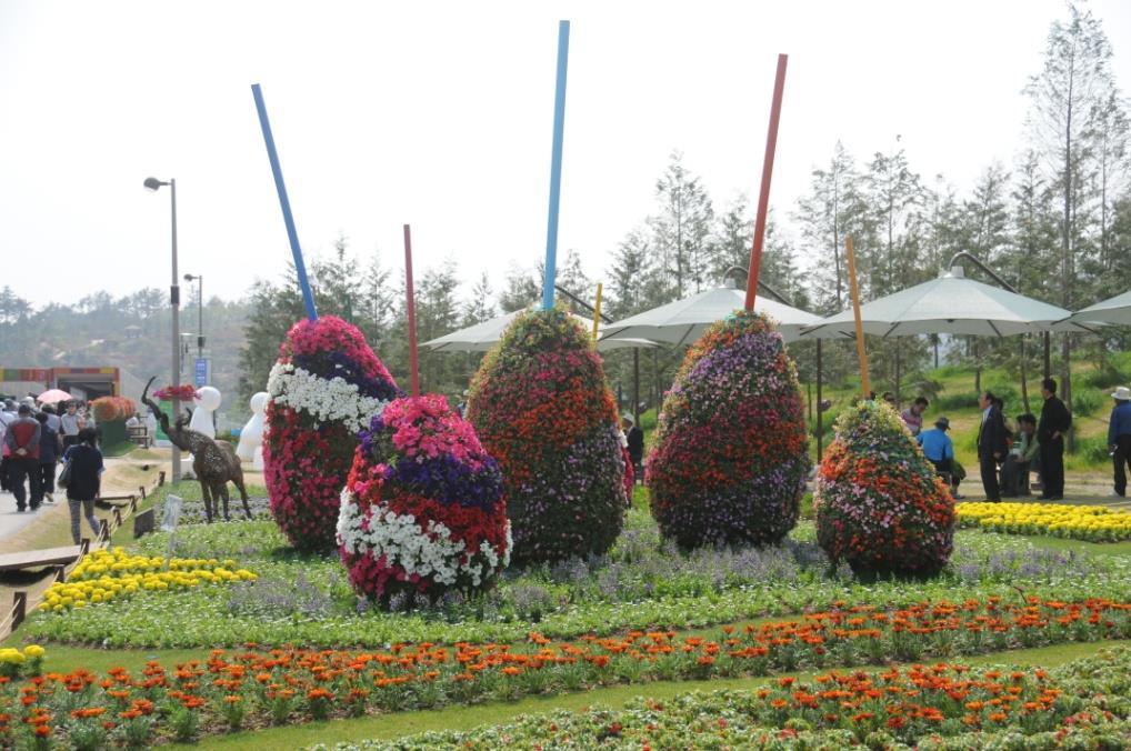 Recent examples A1 (in collaboration with BIE) Floriade, Netherlands