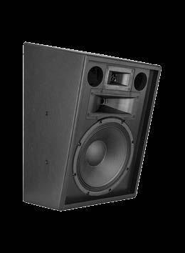 WOOD CABINET SURROUNDS KPT-250 3-WAY, HIGH OUTPUT SURROUND FOR THE LARGEST AUDITORIUMS An extremely high-efficiency 3-way surround speaker designed for high-output for controlled, extended coverage
