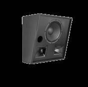 de-emphasis from a wood enclosure designed not to appear bulky. Large 12-inch woofer design extends surround bass output. 12-inch woofer with a 2-inch voice coil 1.