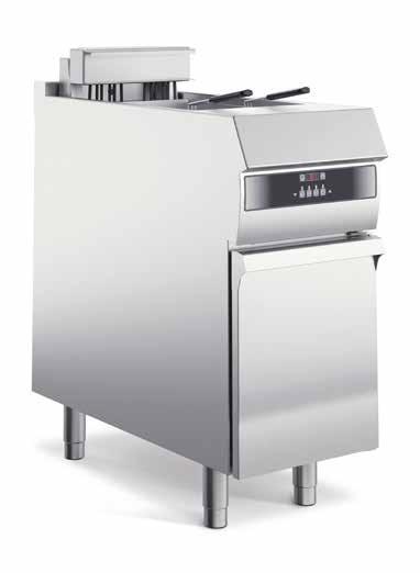 14 Fryer Safe power for perfect frying For traditional fried fare and fish and vegetable tempura, the electric fryer of the