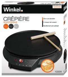 GOO30 Crepe Maker Would you like to spend a good time with your friends and family doing a crepe party?