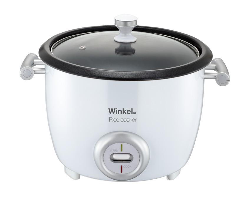 SAH18 Rice Cooker 1,8 Litres Looking for perfectly cooked rice? It s now possible with the Winkel SAH18 Rice Cooker, you will never again fail the preparation of your rice.