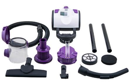 Its disassemble tank allows emptying your vacuum cleaner faster.