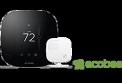 ecobee Wi-Fi thermostats Enjoy the right temperature in the rooms you use the most, with the ecobee3