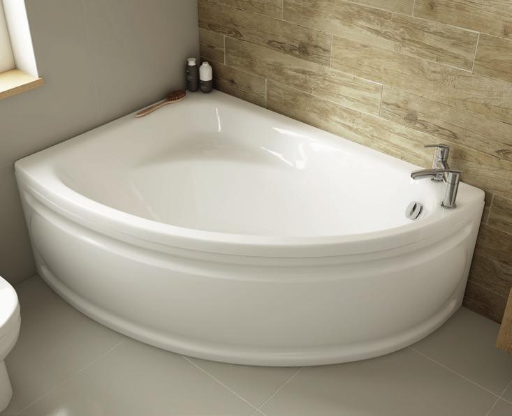 161738 Standard 1500 x 800mm RH 161742 Front Bath Panel 1500mm Speak to your Design Consultant for more details.