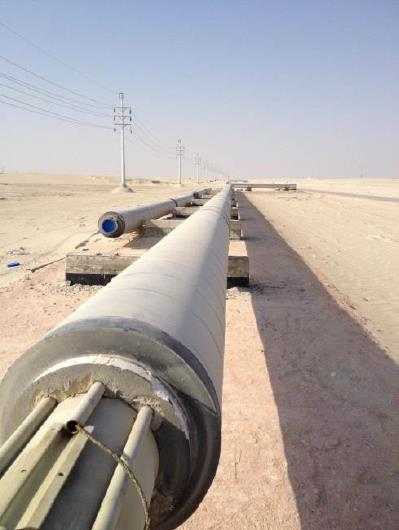 Pipeline Trace Heating In some particular cases (heavy oil, bitumen sand, sulfur etc), fluid must be maintained at temperature above environmental temperature to guarantee low viscosity Use of
