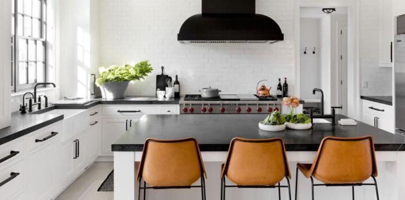 KITCHENS You will see a resurgence of matte black used in kitchens, rather than the minimalist all-white look that has enjoyed a long run.
