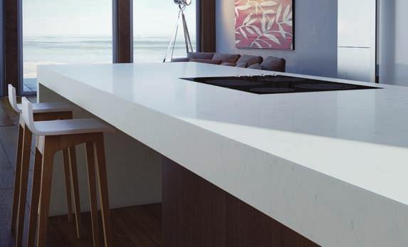 Caesarstone engineered stone surfaces provides you with a smart and distinctly