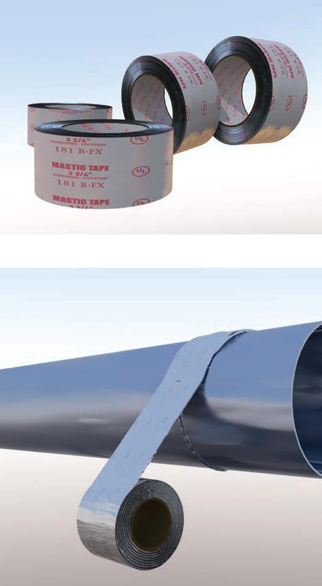 603.9 Duct Joints, Seams and Connections CHANGE TYPE: Modification Duct sealant tapes used on sheet-metal ducts must be listed to UL 181B as is required for sealing