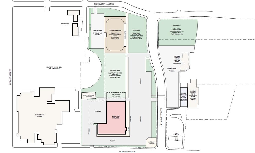 Preliminary Site Plan Total cost ~ $16 million Annual funding gap ~