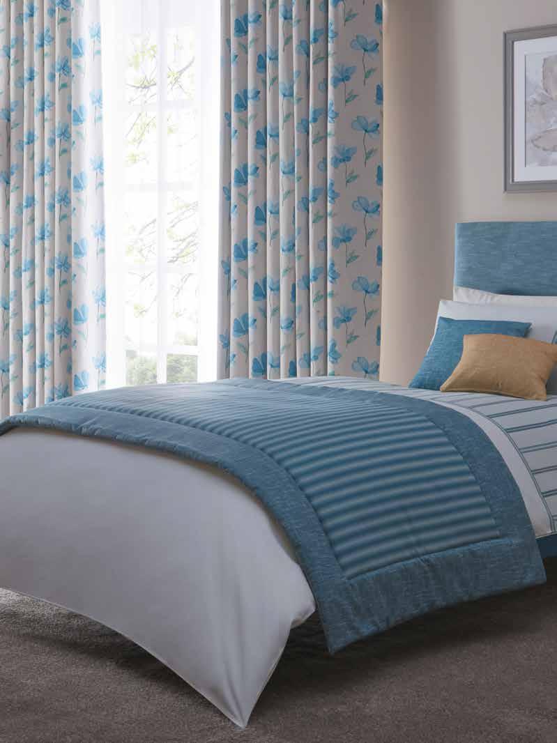BEDDING Bedding to compliment your project. We ll produce your design onto quality bed sets, throws and scatter cushions in the fabrics you require.