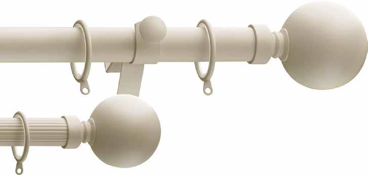 metal curtain poles are available in five finishing