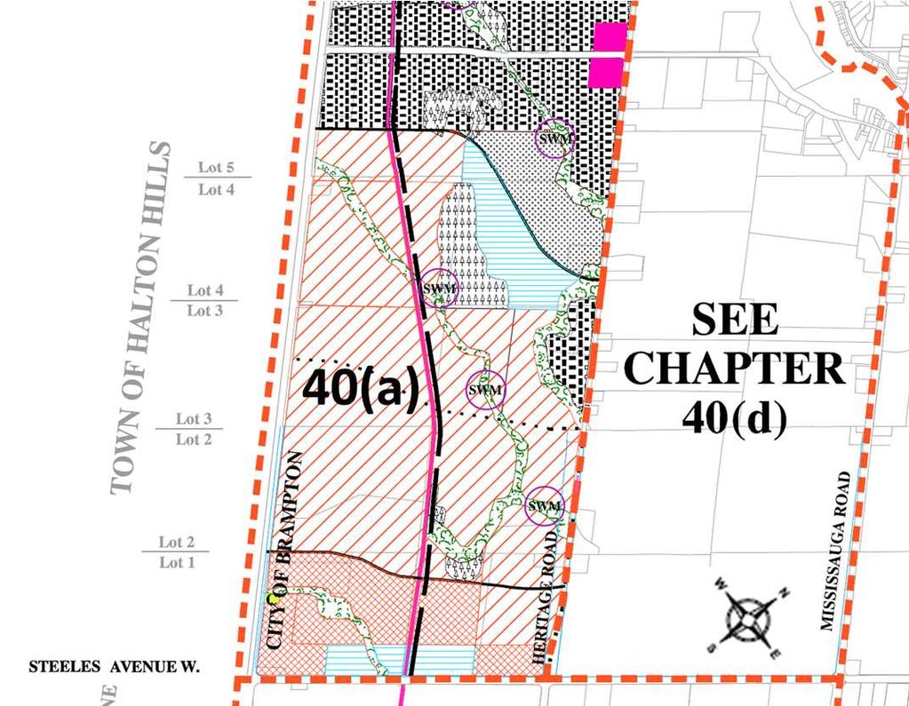 Bram West Secondary Plan (2010): + General land use classification within the study area includes residential and
