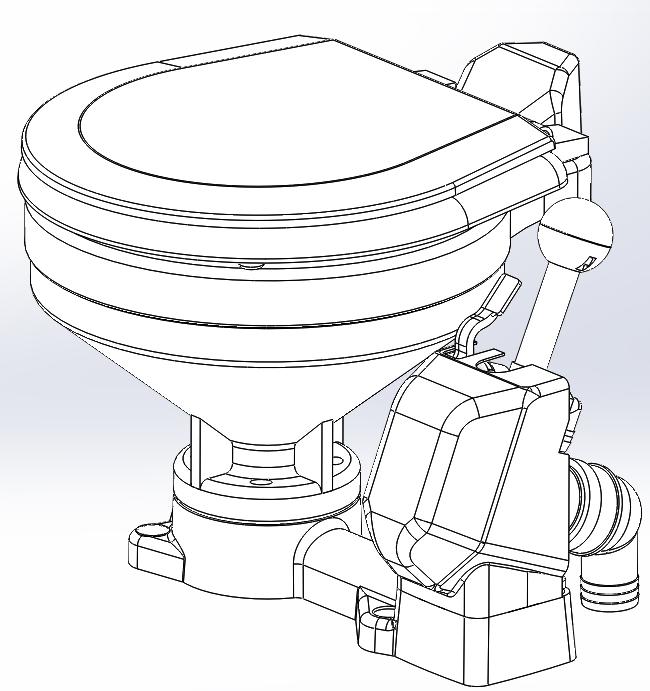 FRESH HEAD MANUAL TOILET for pressurized fresh water rinse INSTALLATION AND MAINTENANCE INSTRUCTIONS THE FOLLOWING ARE CAUTIONARY STATEMENTS THAT MUST BE READ AND FOLLOWED DURING BOTH INSTALLATION