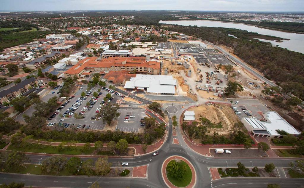 JOONDALUP HEALTH CAMPUS HEALTH The design philosophy was based on the recognition that the garden is not only a visual entity to be viewed from within the hospital, but that it has sensory and