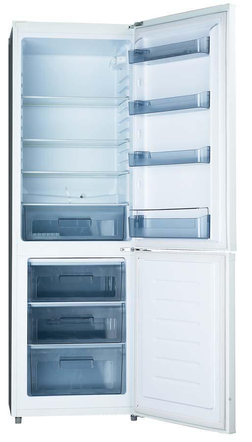 10 7 1 6 2 3 8 9 4 5 1- Cabinet shelves 2- Salad drawer cover 3- Salad drawer 4- Frozen foods storage drawers 5-
