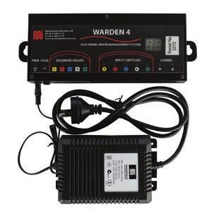 Warden is a generic name for a range of electronic controls developed by MacDonald Industries which are normally sold as a set to suit the project.