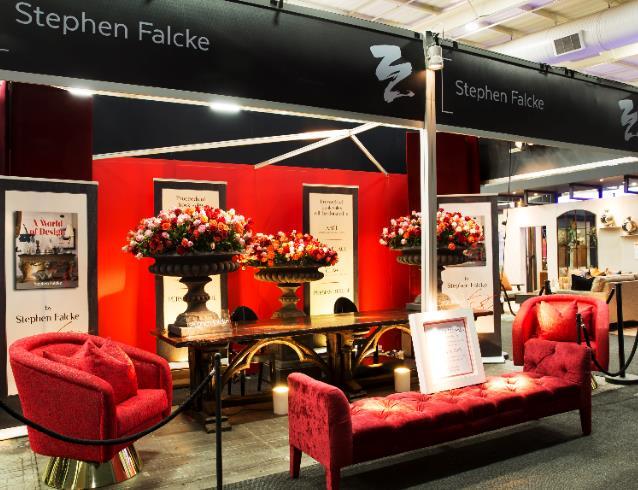 One of this year s showstoppers was the interior space created by Decorex Joburg patron, Stephen Falcke.