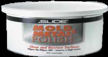 oxidation and stains Brings surfaces to a high luster Effective polish on tool steel, stainless, aluminum,