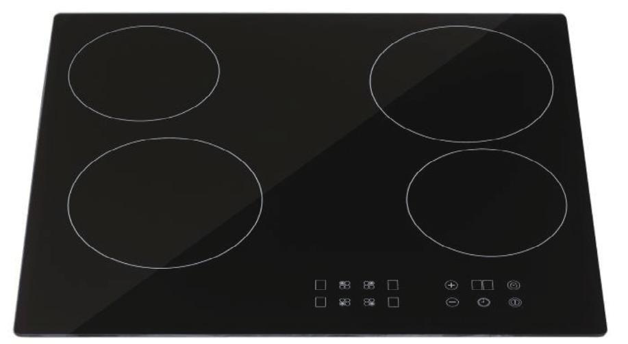 5KW Wok Burner Product size(w*d*h):890*525*126 Cut-out size(w*d):830*480 Packing size(w*d*h):973*600*212 600mm Ceramic cook top 4 burners Overheating protection Rating:2900W Product size