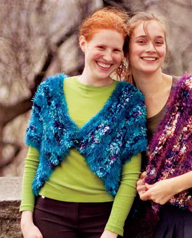 Master Design Elements These are knitted shrugs. Easy to make and fun to wear.