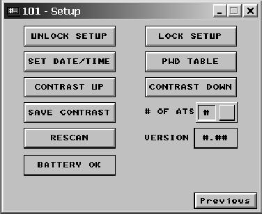 The Setup screen shown in Figure 11 appears. Note: At startup, the summary screen shows only one ATS. Proceed to the next step for instructions to set the number of connected transfer switches.