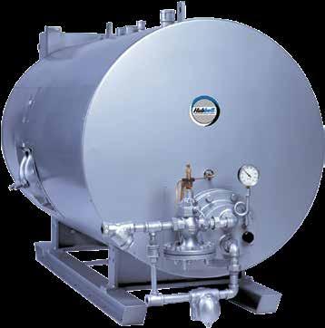 GSH - Condensing gas storage water heater with cement lining, fully integrated burner and heat exchanger.