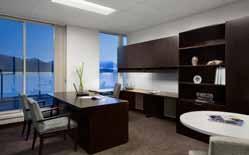 The type of spaces that work well for this group: A well designed office; research indicates that lawyers and other professionals spend over 35% of their day collaborating (usually one on