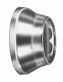 Sure Grip Bell Flanges (or Deep Flanges) Chrome Plated Steel Box Quantities Only - 25 per box IPS CWT TUBULAR OUTSIDE DIAMETER 2841