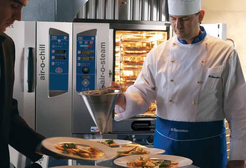 12 electrolux air-o-system Banqueting: the integrated solution Express your talent in total freedom, is the great opportunity of air-o-system.