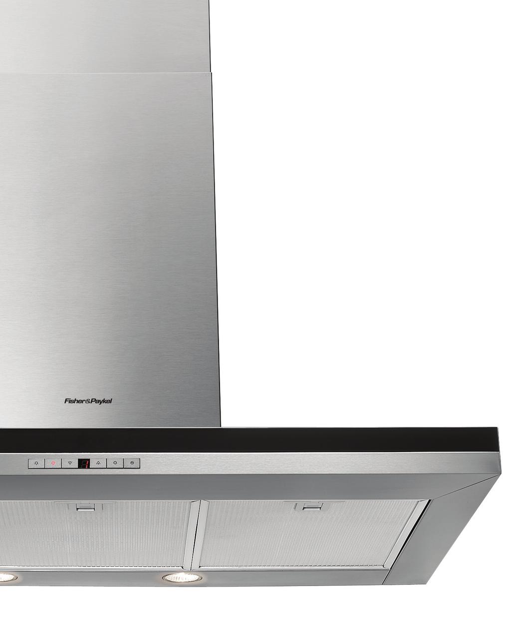 ventilation Key features Banish steam, smoke and lingering smells. Fisher & Paykel vent hoods offer a selection of fan speeds and clever features that quietly and efficiently remove them all.
