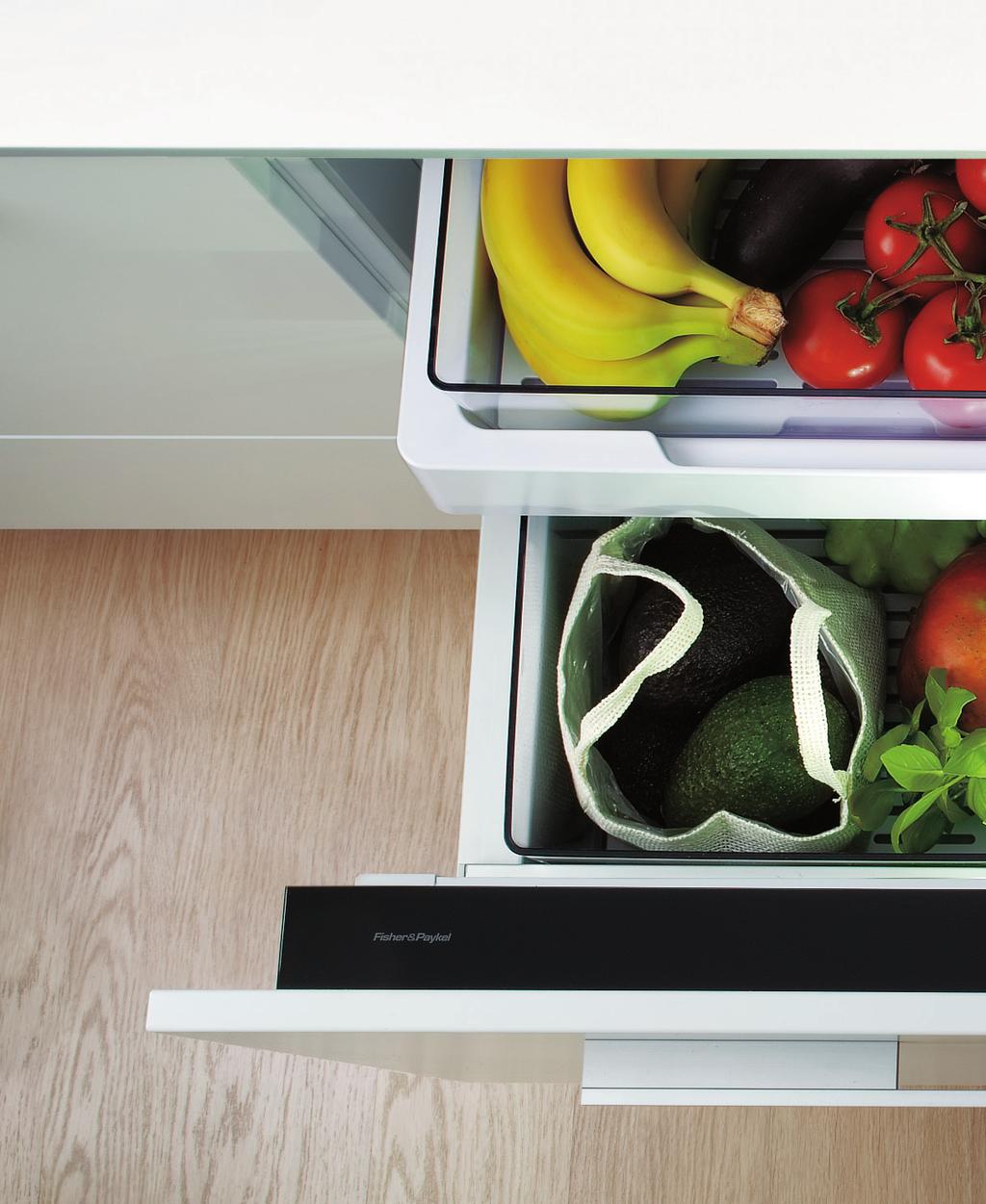 cooldrawer Key features Designed to change from refrigerator to freezer at the touch of a button.