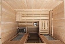 experience. Sisu saunas offer unlimited options, from personal size saunas to large club size saunas, making them equally ideal for private or public use.