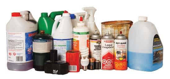 Not collected at the curb Household hazardous waste is not collected at the curb. Drop it off free of charge at the Household Hazardous Waste Depot at 110 Dunlop Drive.