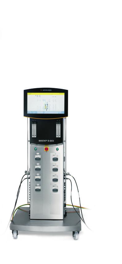 Control Tower Control Tower is available in Single or Twin configuration. The integrated DCU control system belongs to the most proven and advanced bioprocess controllers ever developed.
