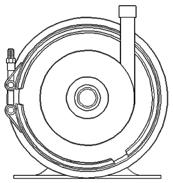 d. Jog the motor (allow it to run for only one to two seconds) and observe the rotation of the motor fan. Refer to the directional arrow on the pump if needed.