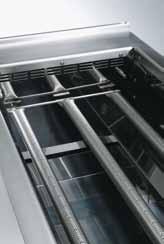 Electric Grills Incoloy armoured heating elements beneath the cooking plate Power ON indicator light The cast